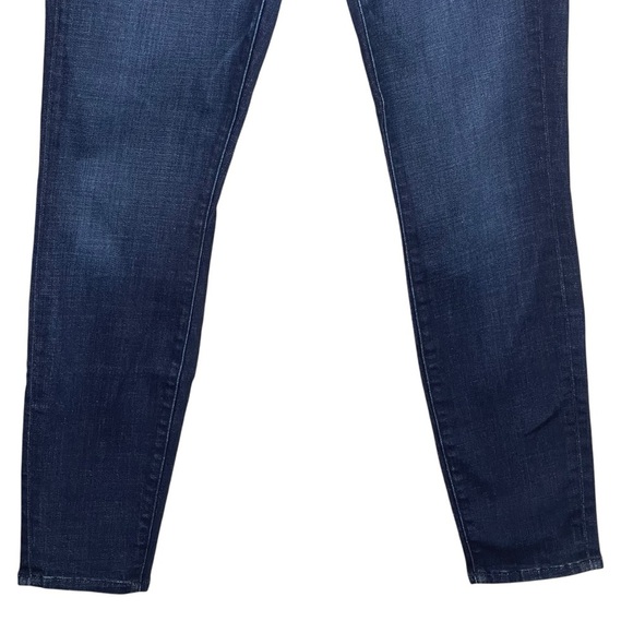 Good American Good Waist Crop Jeans Womens 27 High Rise Stretch Denim Casual - Picture 5 of 10